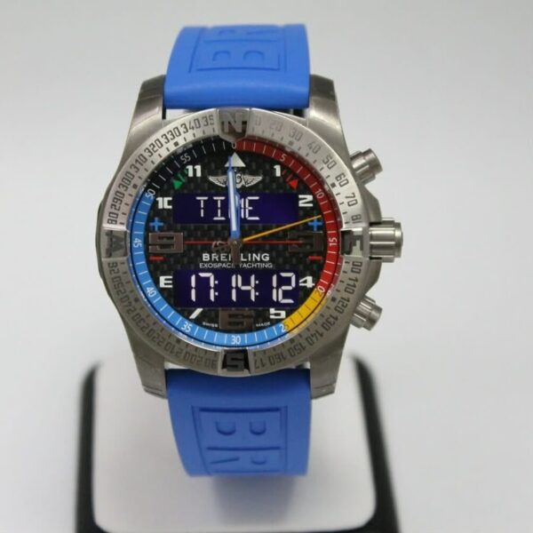 BRLG Exospace 46mm – B55 Yachting – blaues Armband