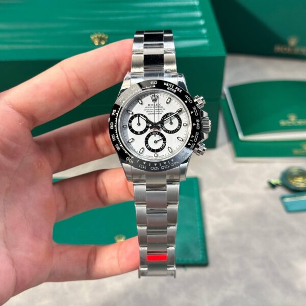 RL DTA(Panda) 40mm – Weiß Edelstahl