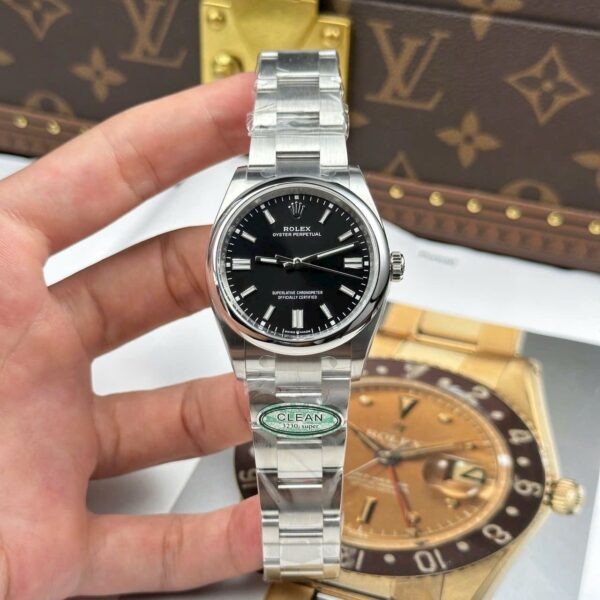 RL OP 36mm – Edelstahl Schwarz