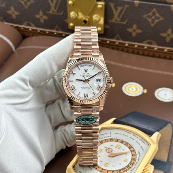 RL D-D 40mm – EveRoségold Weiß