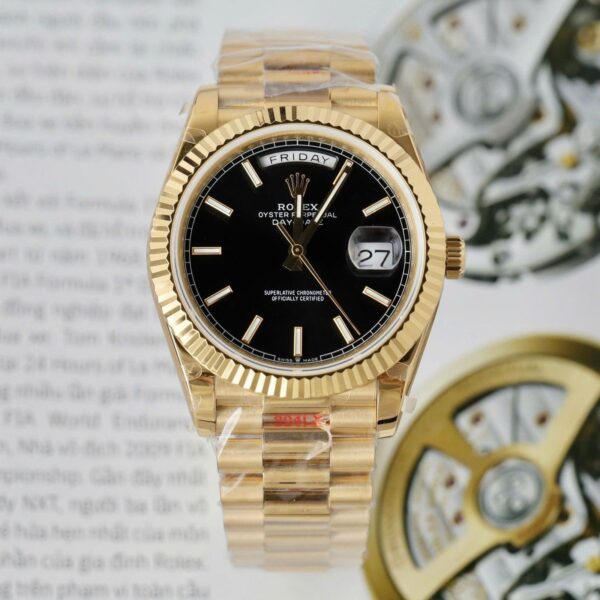 RL D-D 40mm – Gelbgold Schwarz