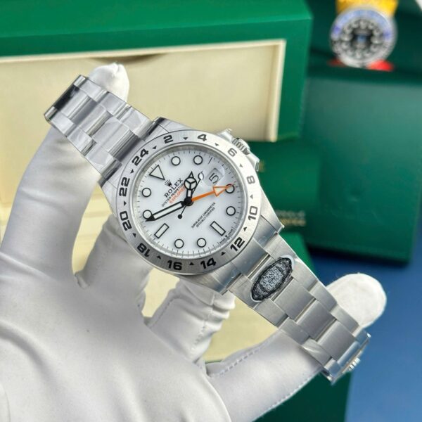 RL EXPL ll 42mm – Edelstahl Weiß