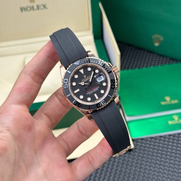 RL YM ll 40mm – Roségold Kautchukband