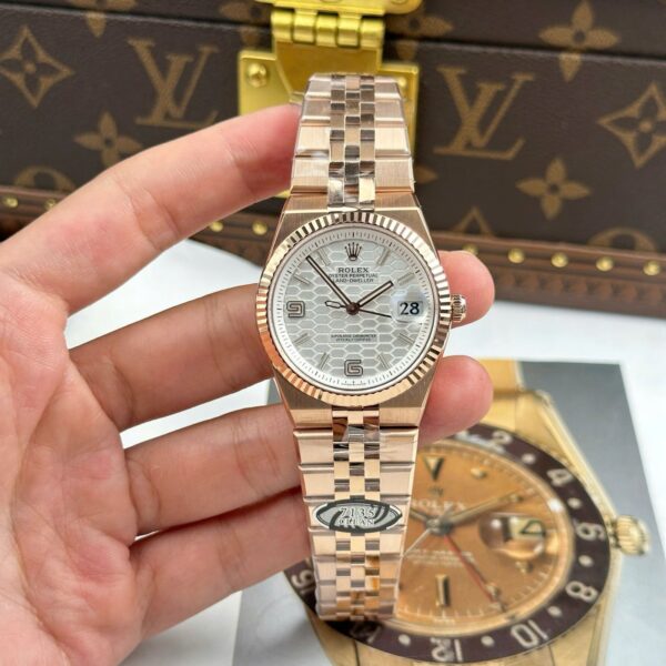 RL LD 36mm – Roségold Weiß