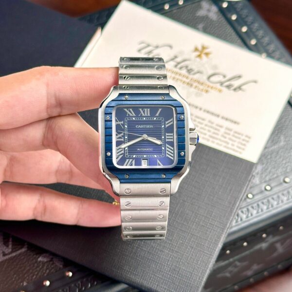 CT Santos 40mm – Edelstahl Twotone Blau