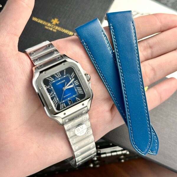 CT Santos 40mm – Edelstahl Blau