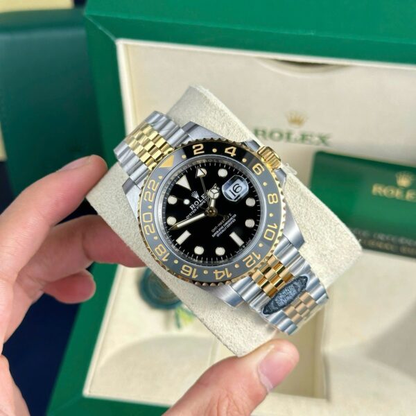 RL GM II 40mm – Gold-Edelstahl Schwarz – Jubilee