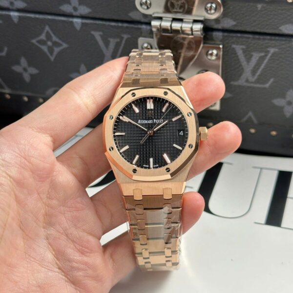 ADP – RY OAK 41 mm – Roségold Schwarz