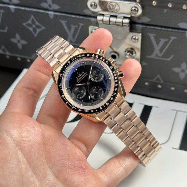 OM SPM 42mm – Roségold Voll-Schwarz