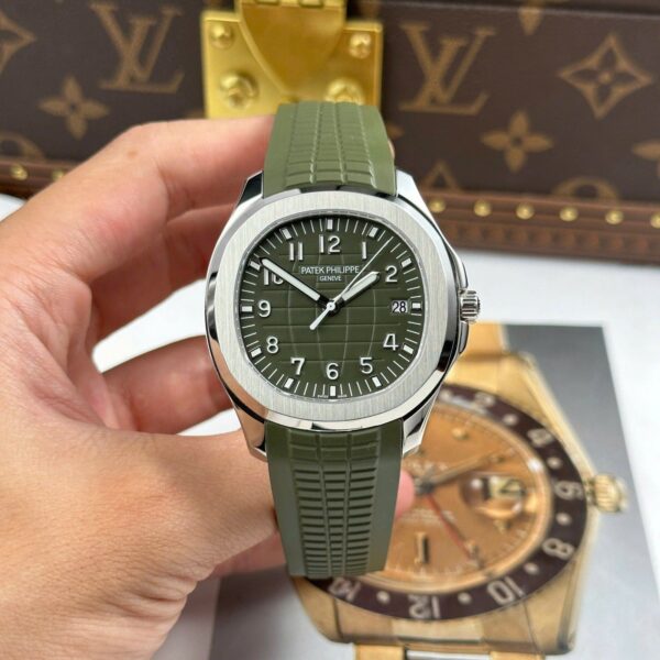 PP AQ 42mm – Grün Kautschukarmband