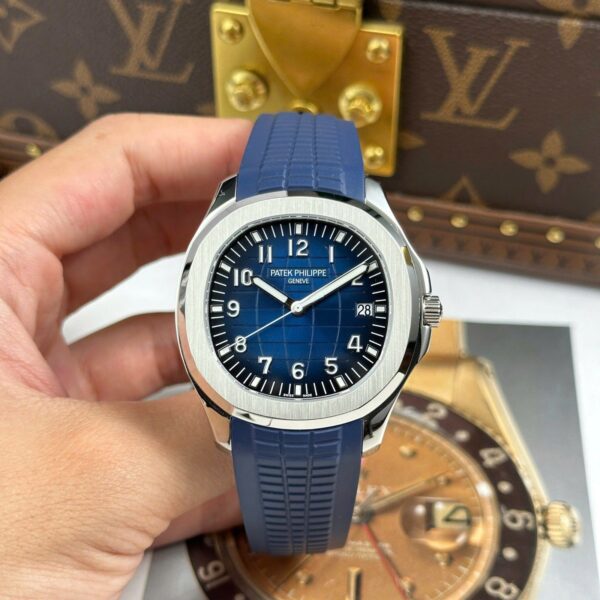 PP AQ 42mm – Blau Kautschukarmband