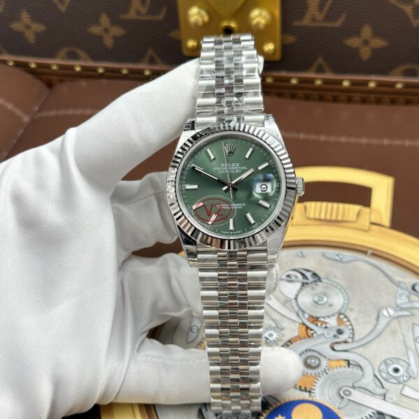RL DJ 41mm – Edelstahl Grün